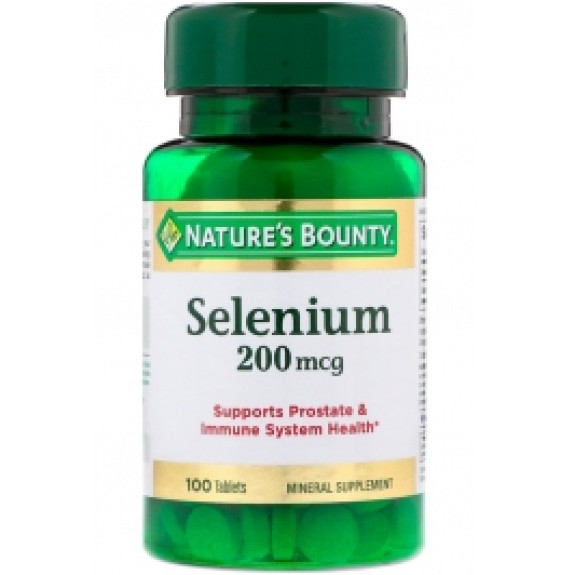 NATURE'S BOUNTY SELENIUM 200MCG 100S